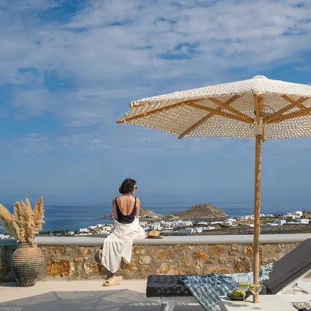 Anarina Villas Mykonos Elia Beach 别墅